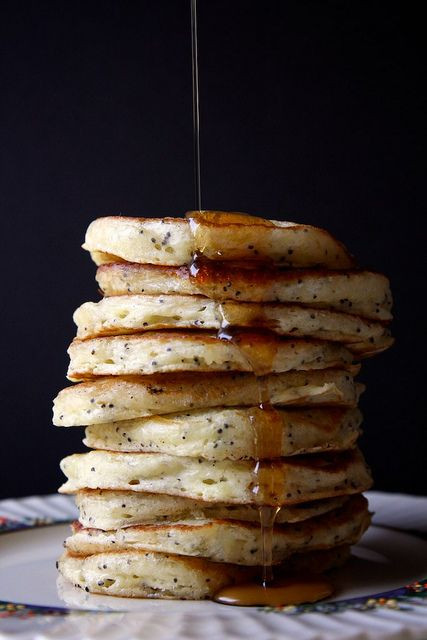 Lemon Poppy Pancakes