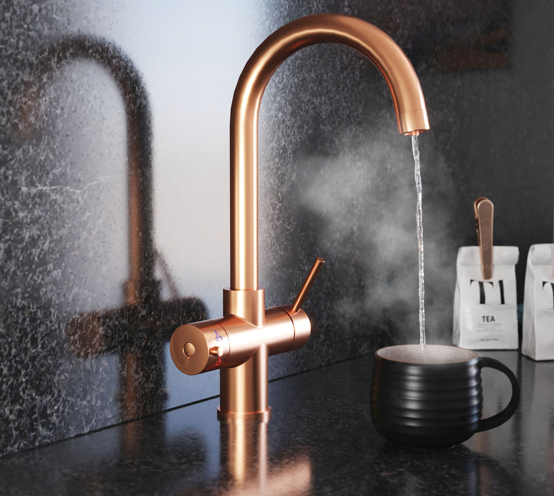 kitchen design_ adding texture with metals, wood and stone