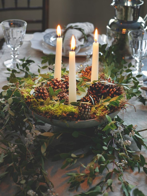 christmas 2024 elegant centrepiece