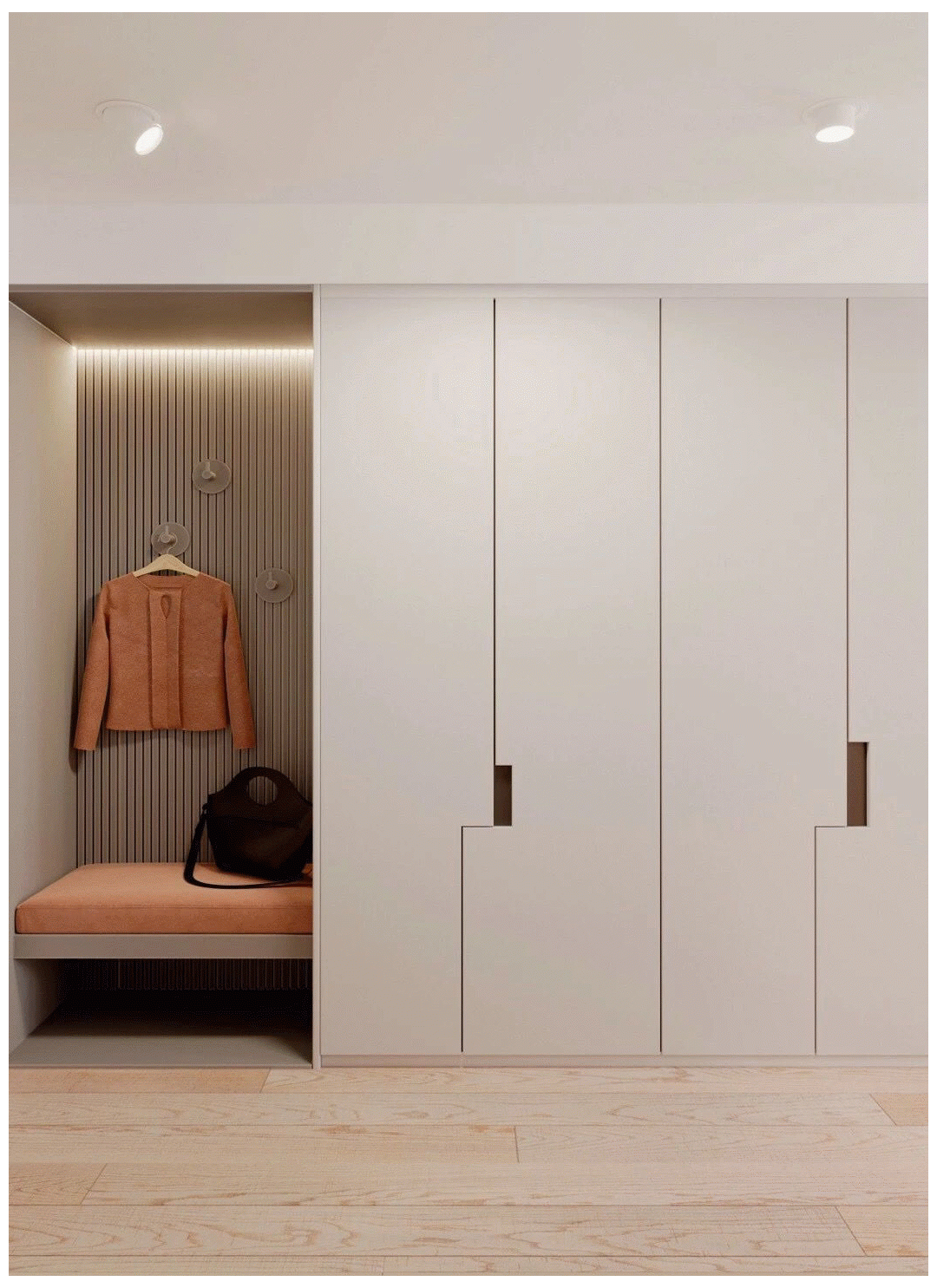 custom joinery wardrobe