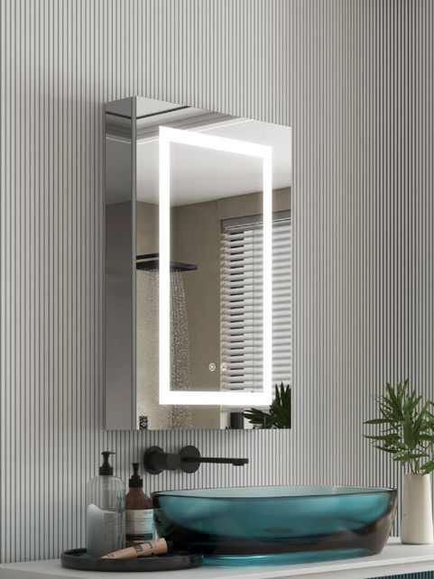 How Mirror Medicine Cabinet with Light Differ from Regular Mirror Medicine Cabinet