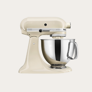 Cream kitchenaid stand mixer