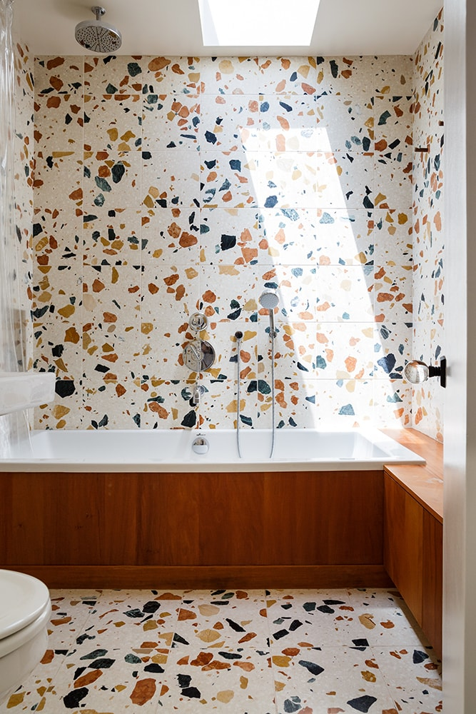 Terrazzo Bathrooms Tiles and sinks