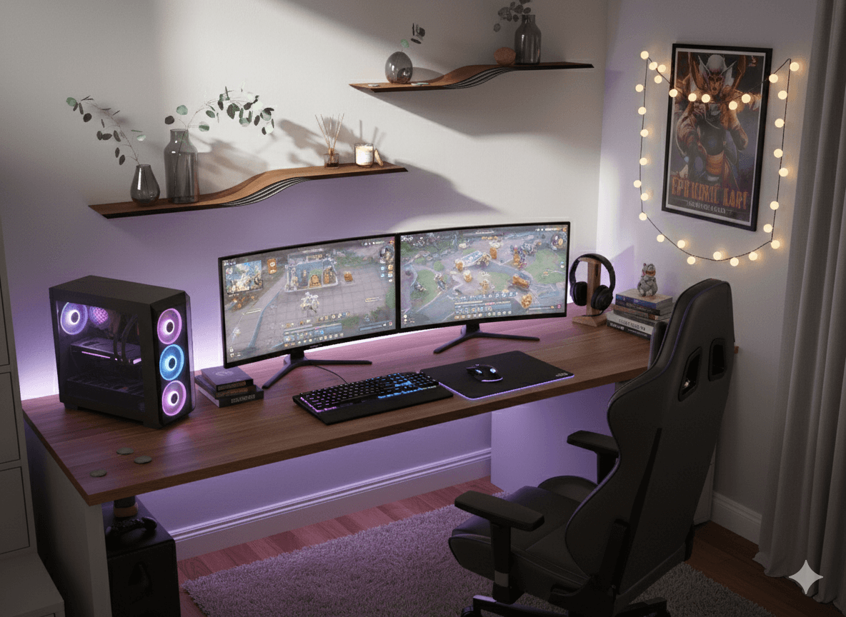Designing the Ultimate Gaming Setup: Storage, Style & Smart Wall Space