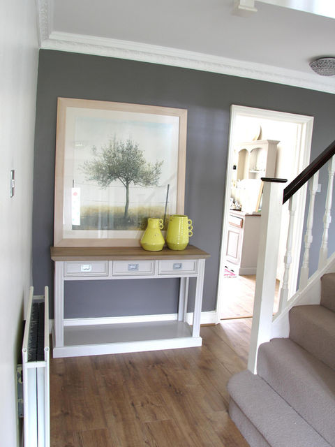 hallway after makeover