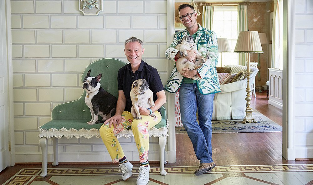 John Loecke and Jason Oliver Nixon go by the brand name Madcap Cottage One Kings Lane interior designers