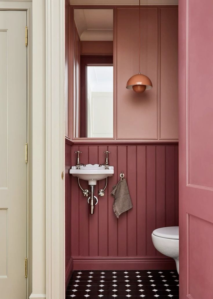 How to Create the Ultimate Pink Bathroom