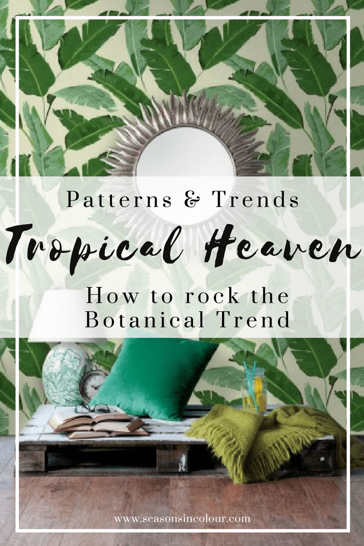 Botanical wallpaper