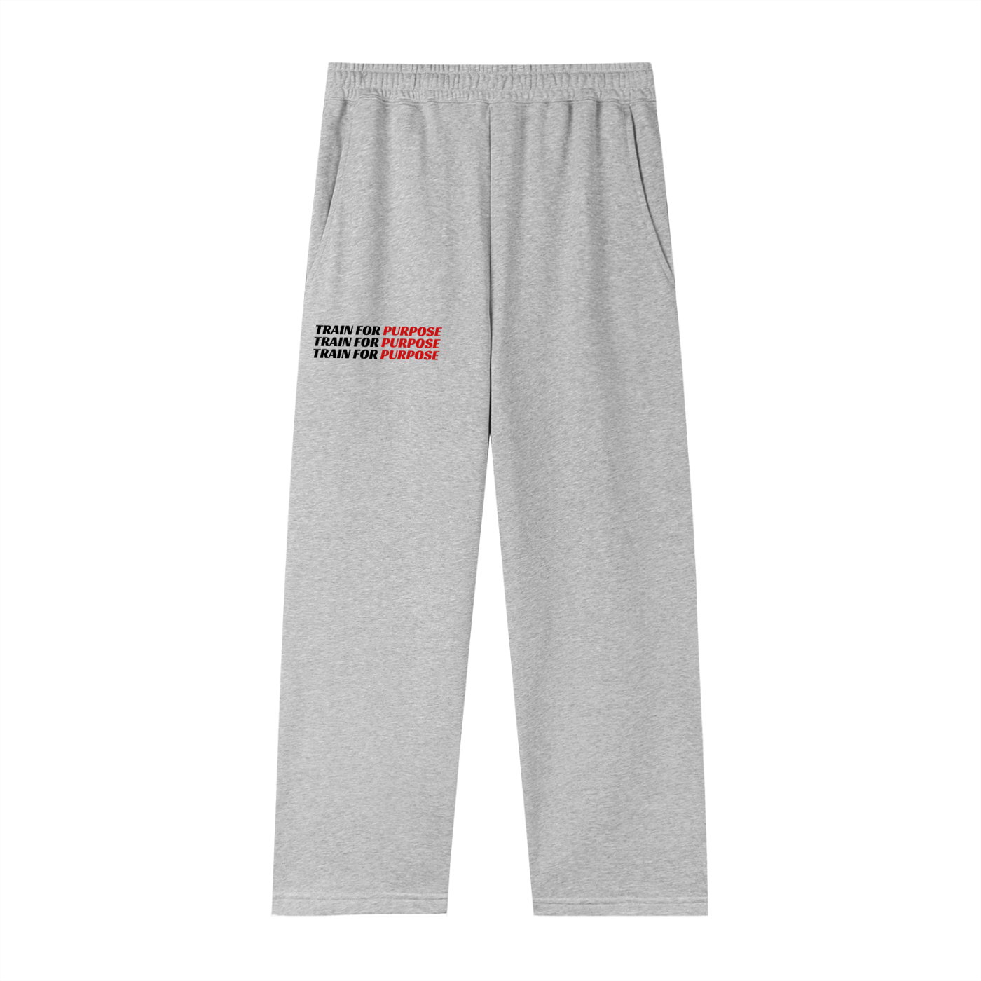 Straight-Leg Sweatpants