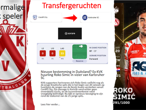 Nieuwe bestemming in Duitsland? Ex-KVK huurling Roko Simic in vizier van Karlsruher SC