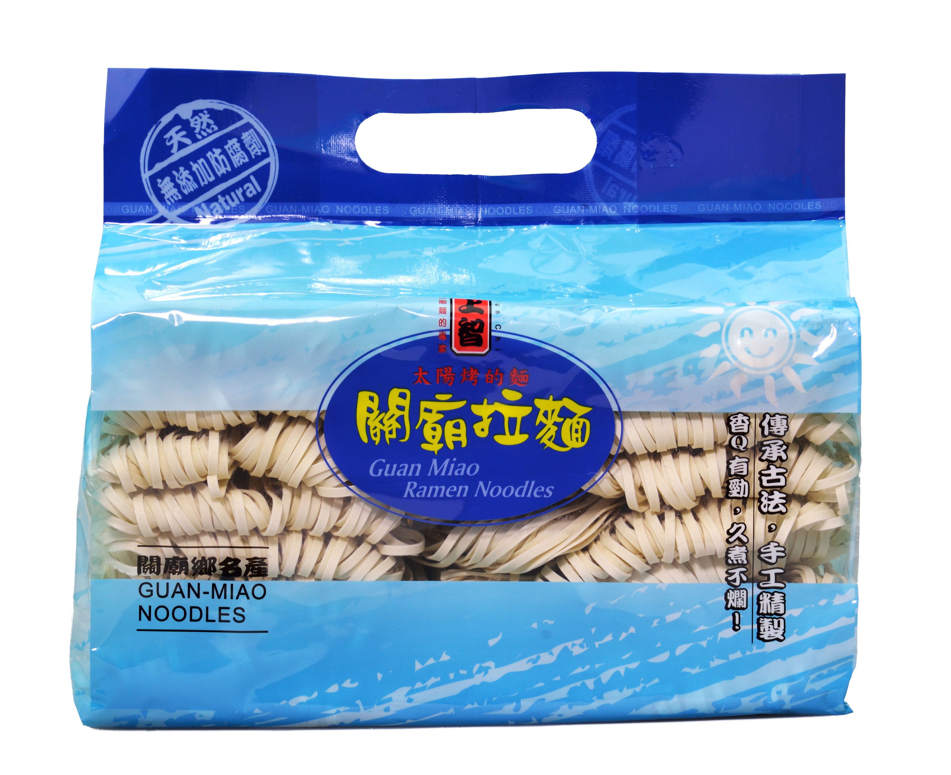 Guan Miao Ramen Noodle Wide 1200g x12