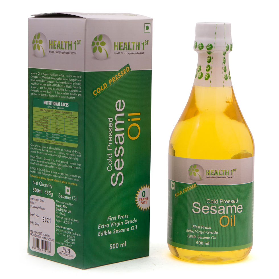 Thumbnail: Cold Pressed Sesame Oil