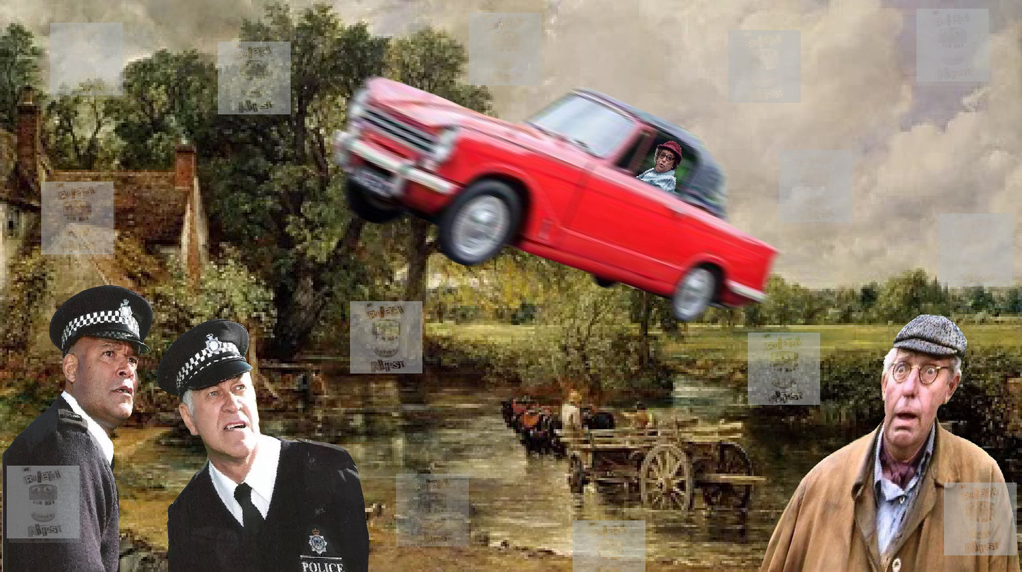 The Hay Wain - Edie's Driving Chaos