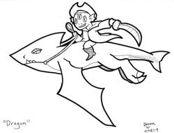 Inktober 2019 Day 12 - Dragon