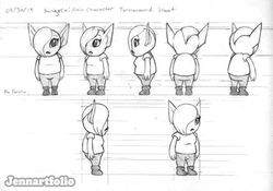 Sangria - Character Turnaround