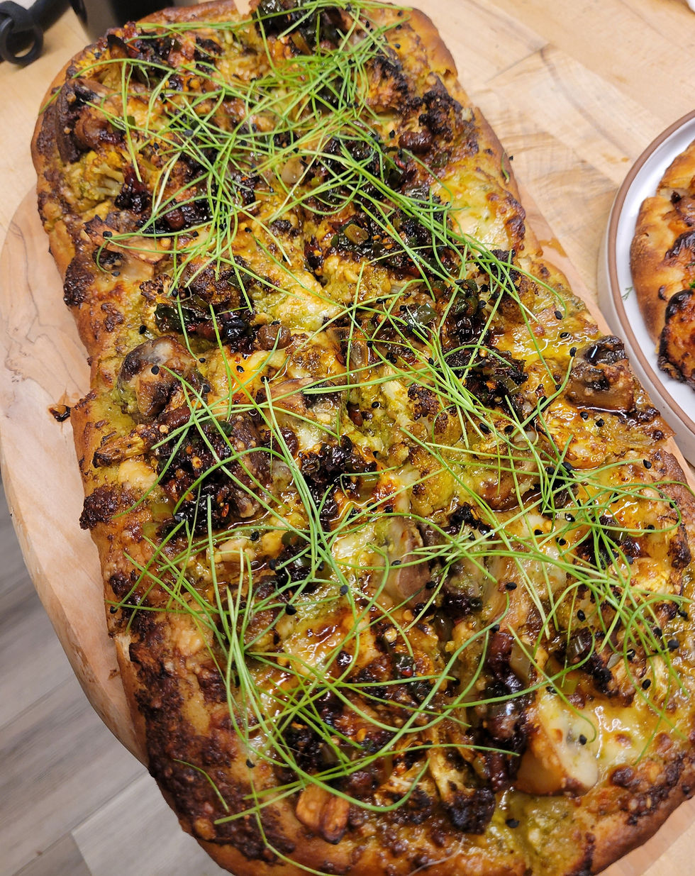 The Early Winter Garden Pizza - Large