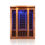 Thumbnail: 3 Person Indoor Bluetooth Low EMF FAR Infrared Sauna In Okoume & Hemlock Wood