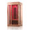 Thumbnail: 1 Single Person Indoor Bluetooth Low EMF FAR Infrared Sauna In Okoume & Hemlock