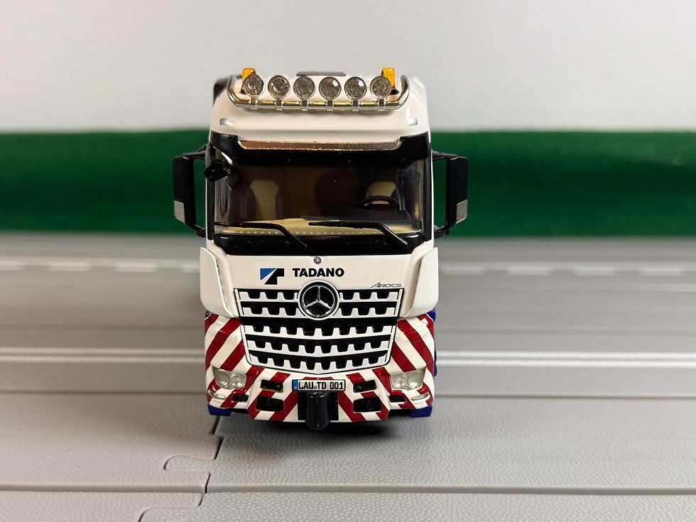 Küçük resim: MB Arocs MP4 Big Sp 8X4 + Ballast Trailer 6 Axle