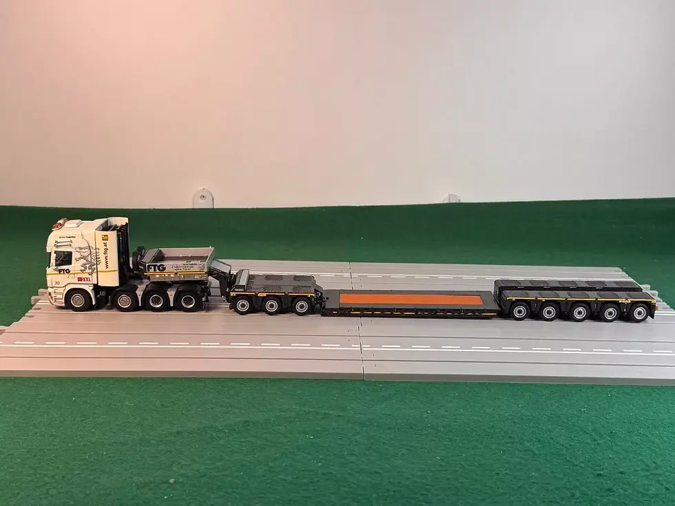 Küçük resim: Scania R6 Topline 8X4 Lowloader Euro Pendel X 3+5 Axle