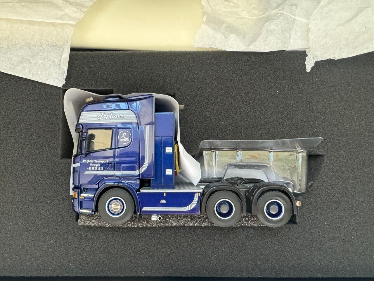 Scania R Topline 6X4 Telestep Trailer+Wing