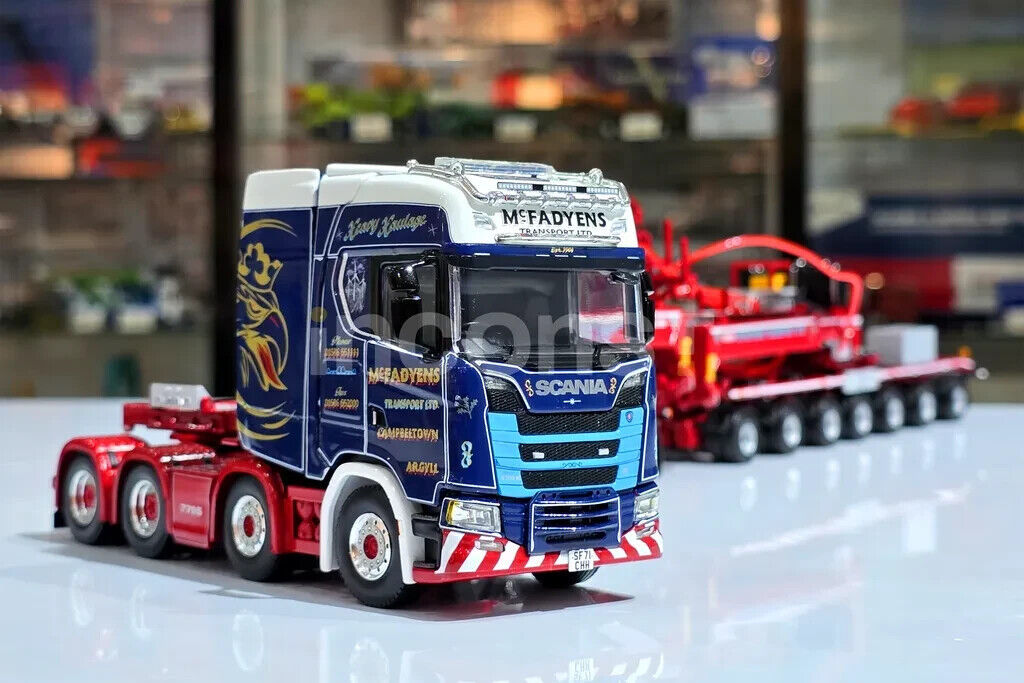 Scania S Highline I CS20H 8X4 Windmill Trailer