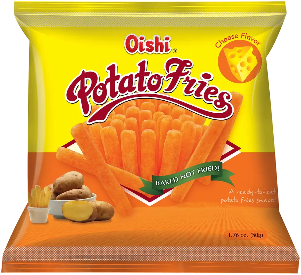Oishi Potato Fries Cheese 50/50g