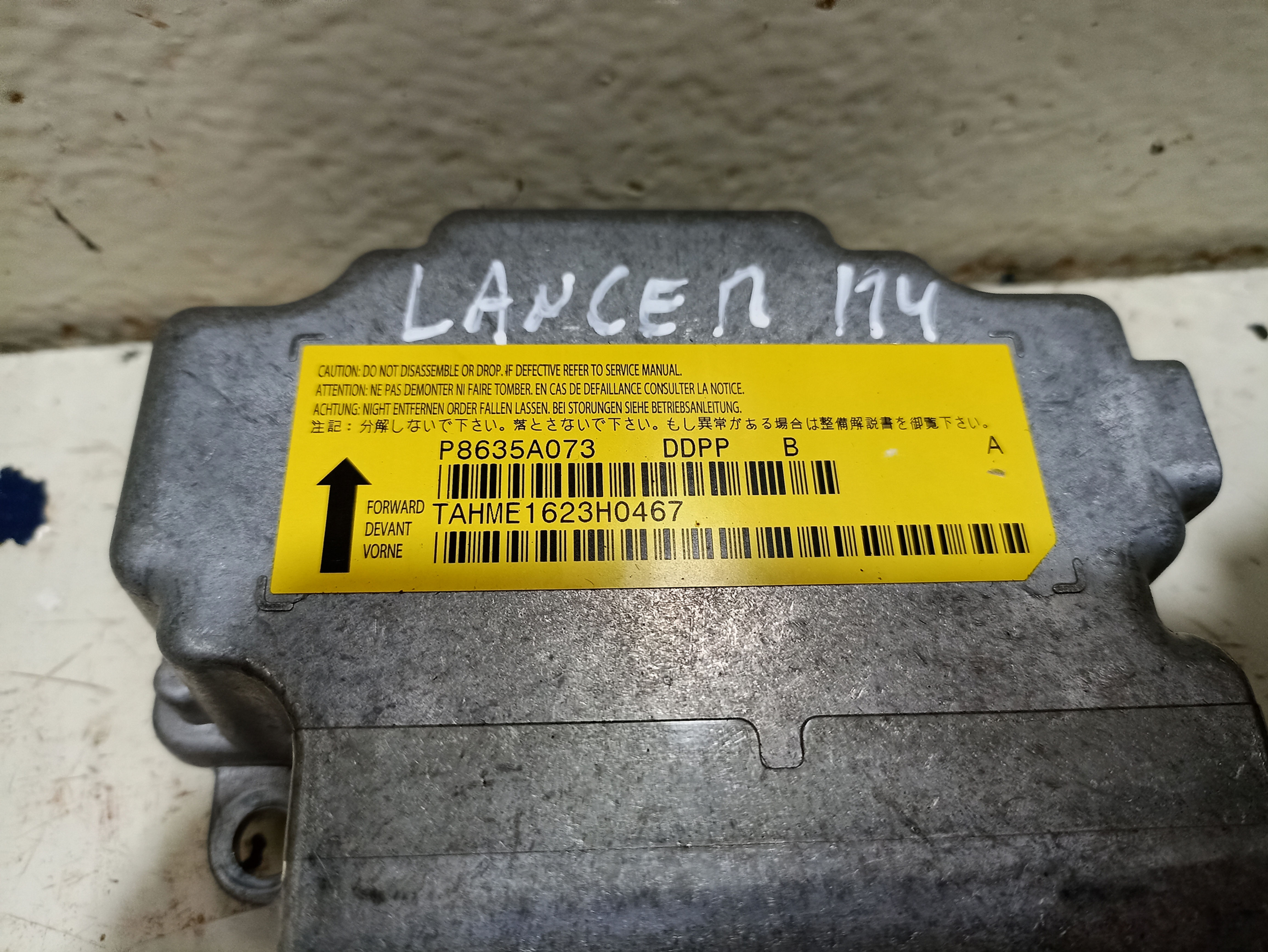 MODULO AIRBAG LANCER 2014/2015 DEFRAGADO