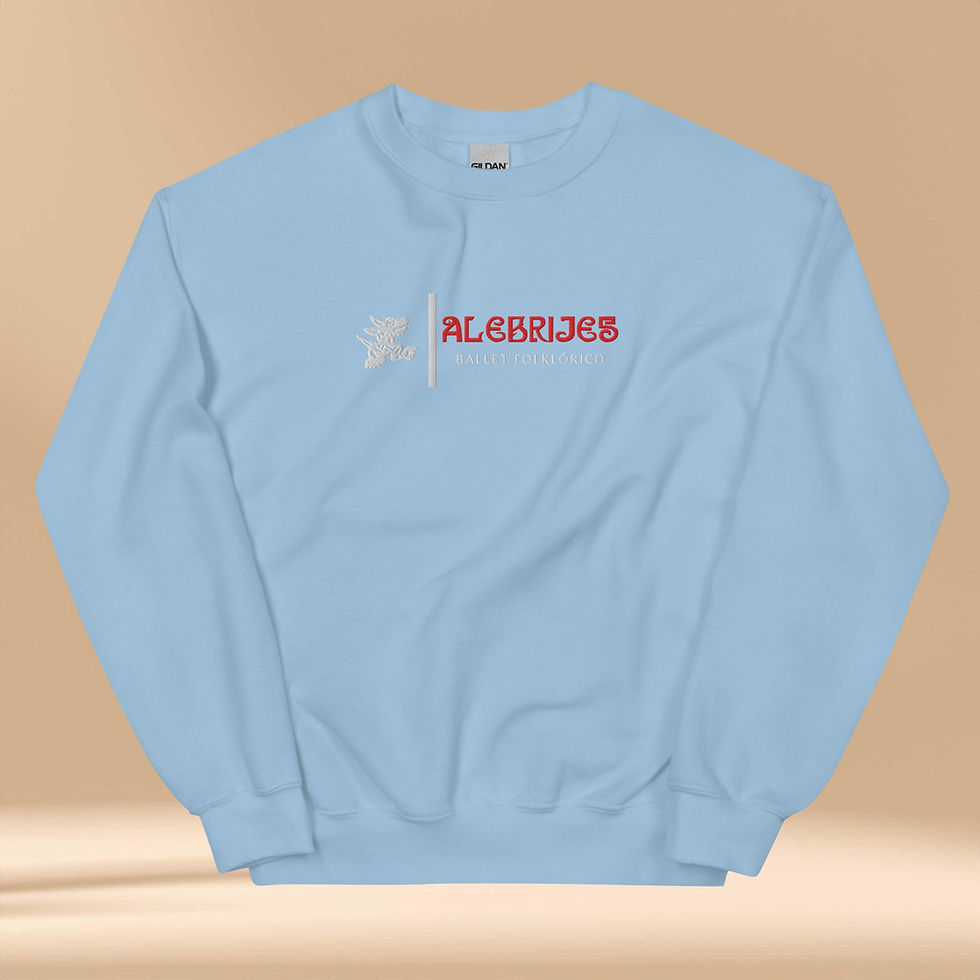 Thumbnail: Embroidered unisex sweatshirt