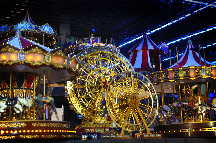 Marché de Noël - Manèges