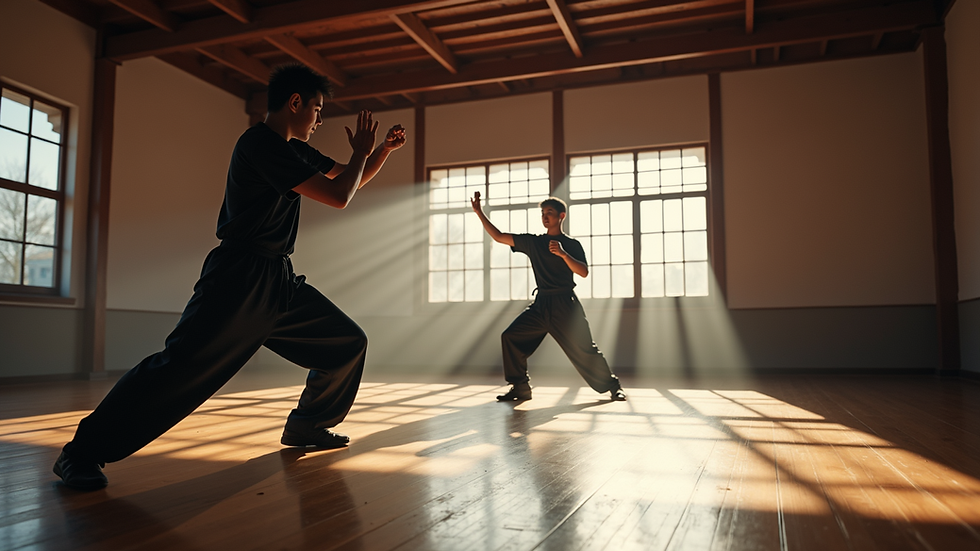 Aprenda Sanda e Wing Chun na Long Fon Quan