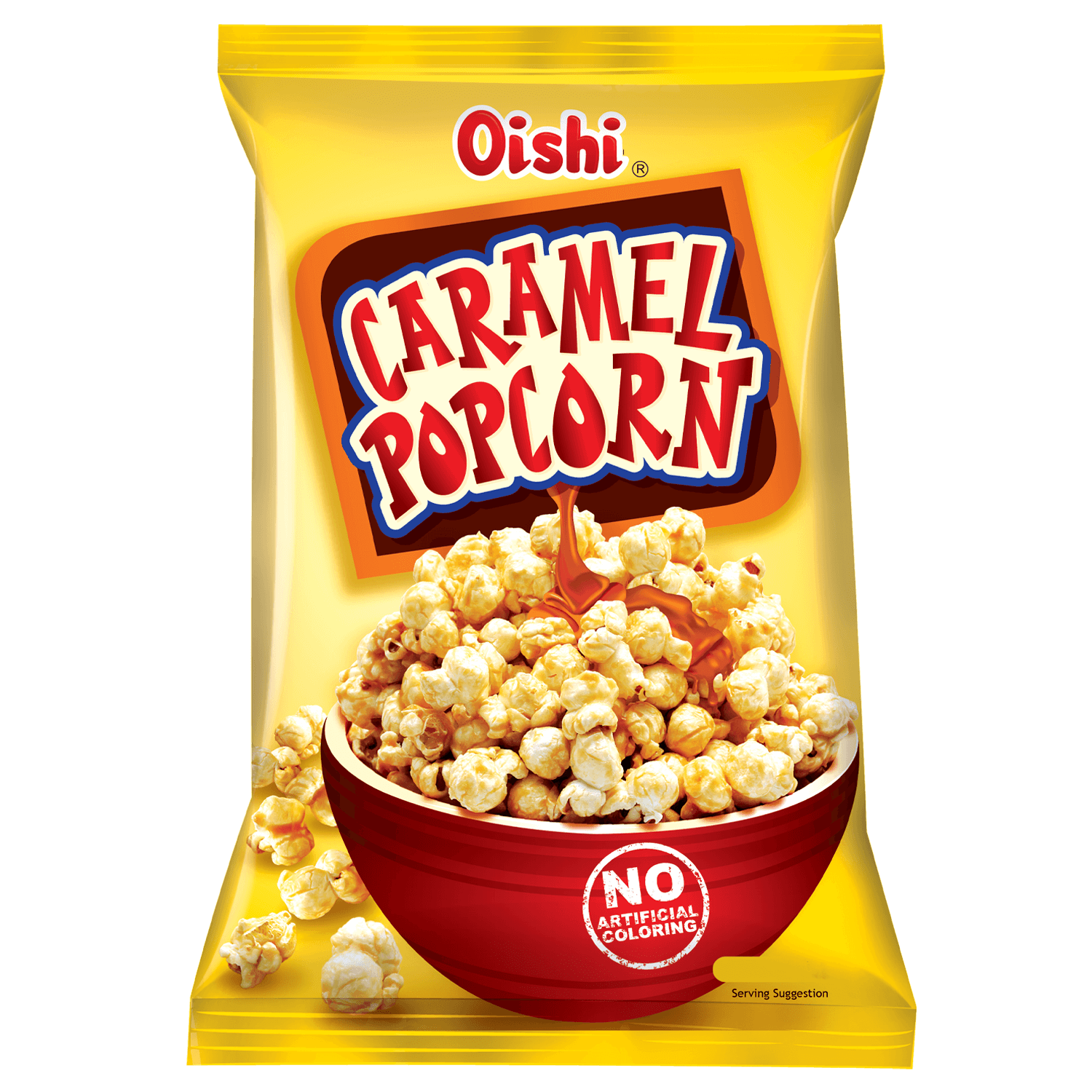 Oishi Caramel popcorn 60g