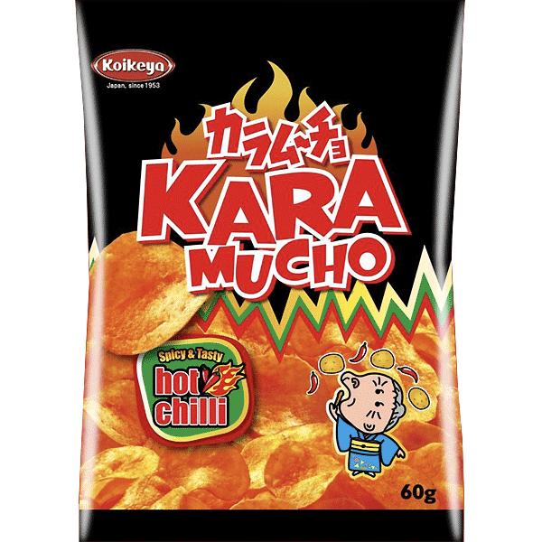 Koikeya Karamucho hot chili flavor 60g