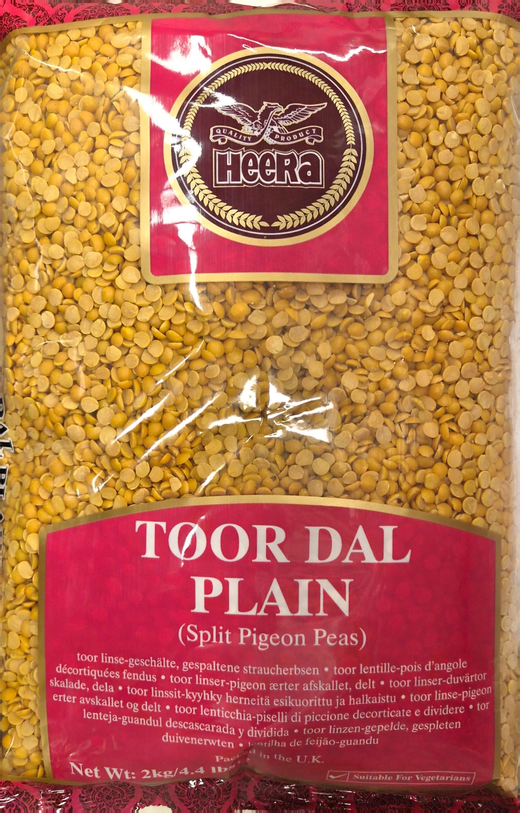 Heera Toor dal plain 2kg