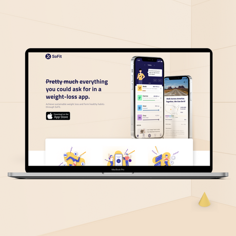 SoFit Landing Page