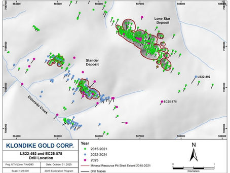 KLONDIKE GOLD NEWS (TSX.V: KG)
