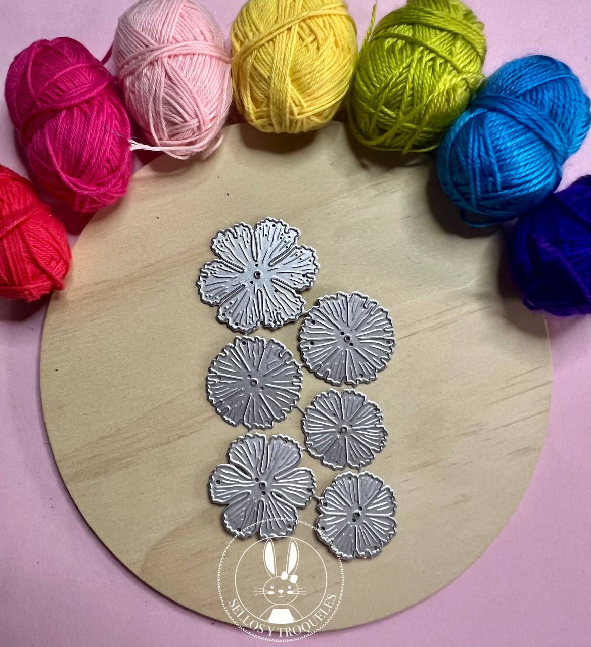 Flores con venas marcadas