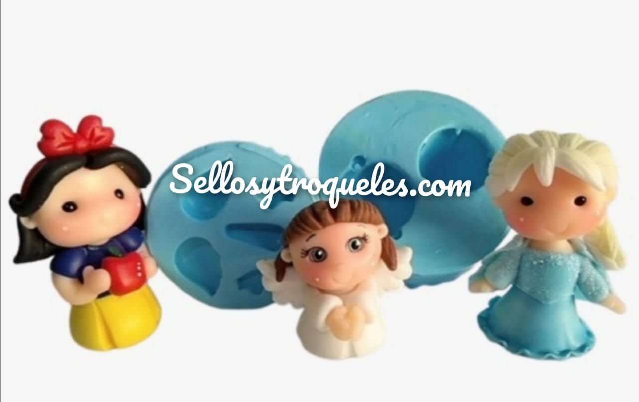 Molde de silicona de Muñecas 3d