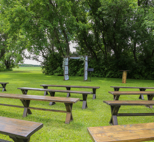 Country Loft, Steinbach Manitoba – Ceremony Area
