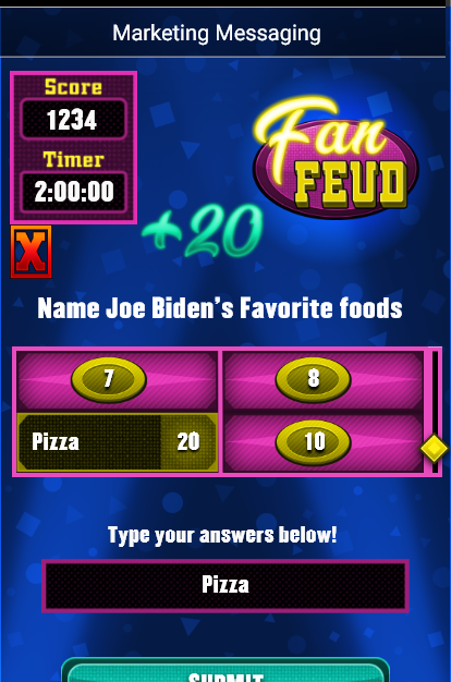 Fan Feud UI