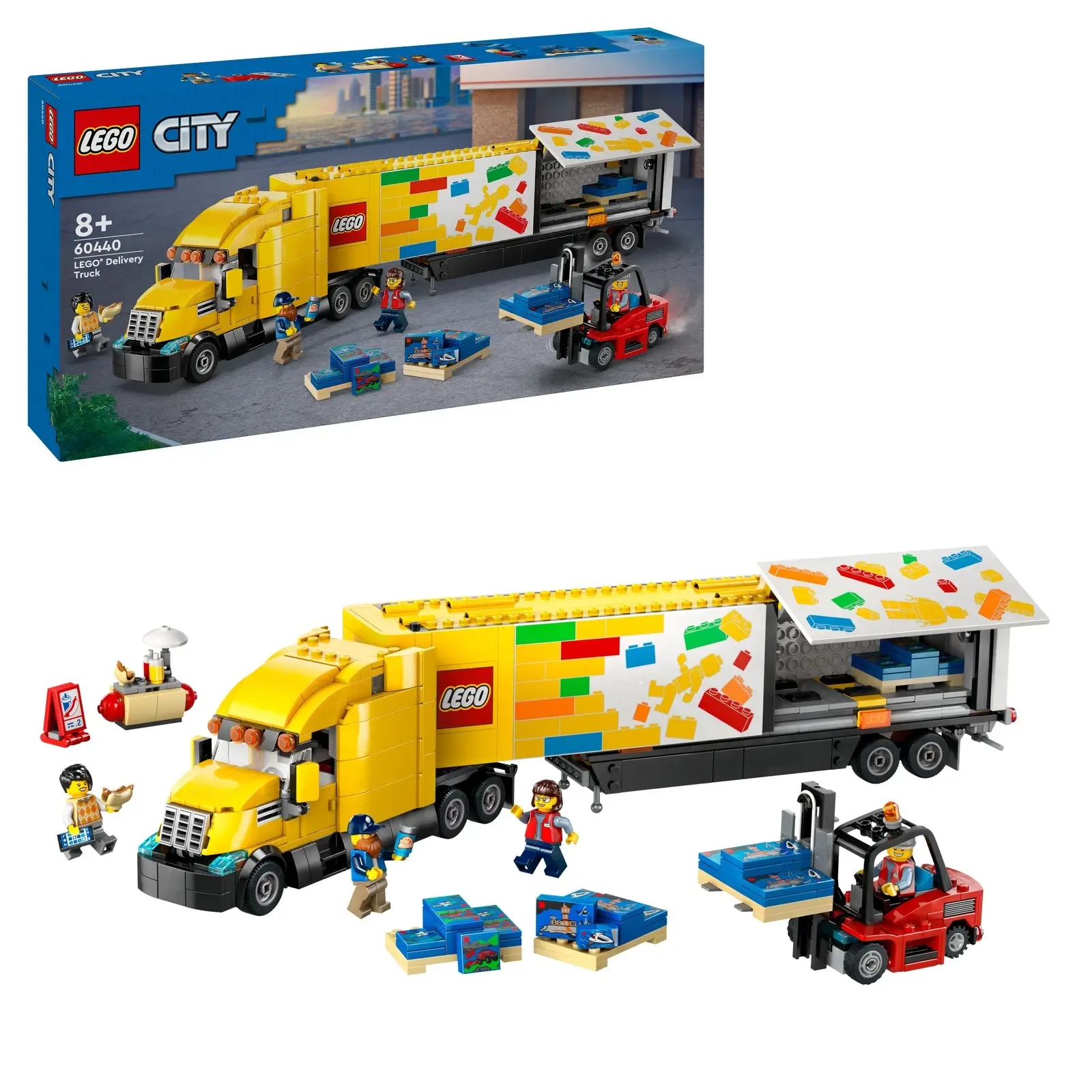 Lego 60440 - Camion per le consegne giallo