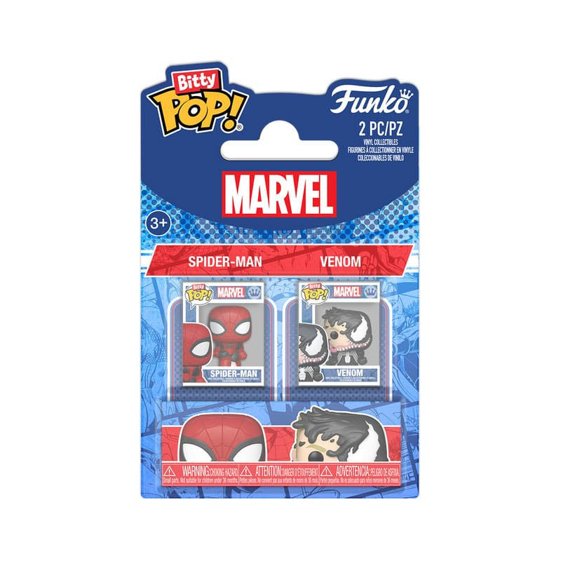 88939 - MARVEL: SPIDER-MAN - POP FUNKO BITTY VINYL FIGURE - 2-PACK SPIDER-MAN...