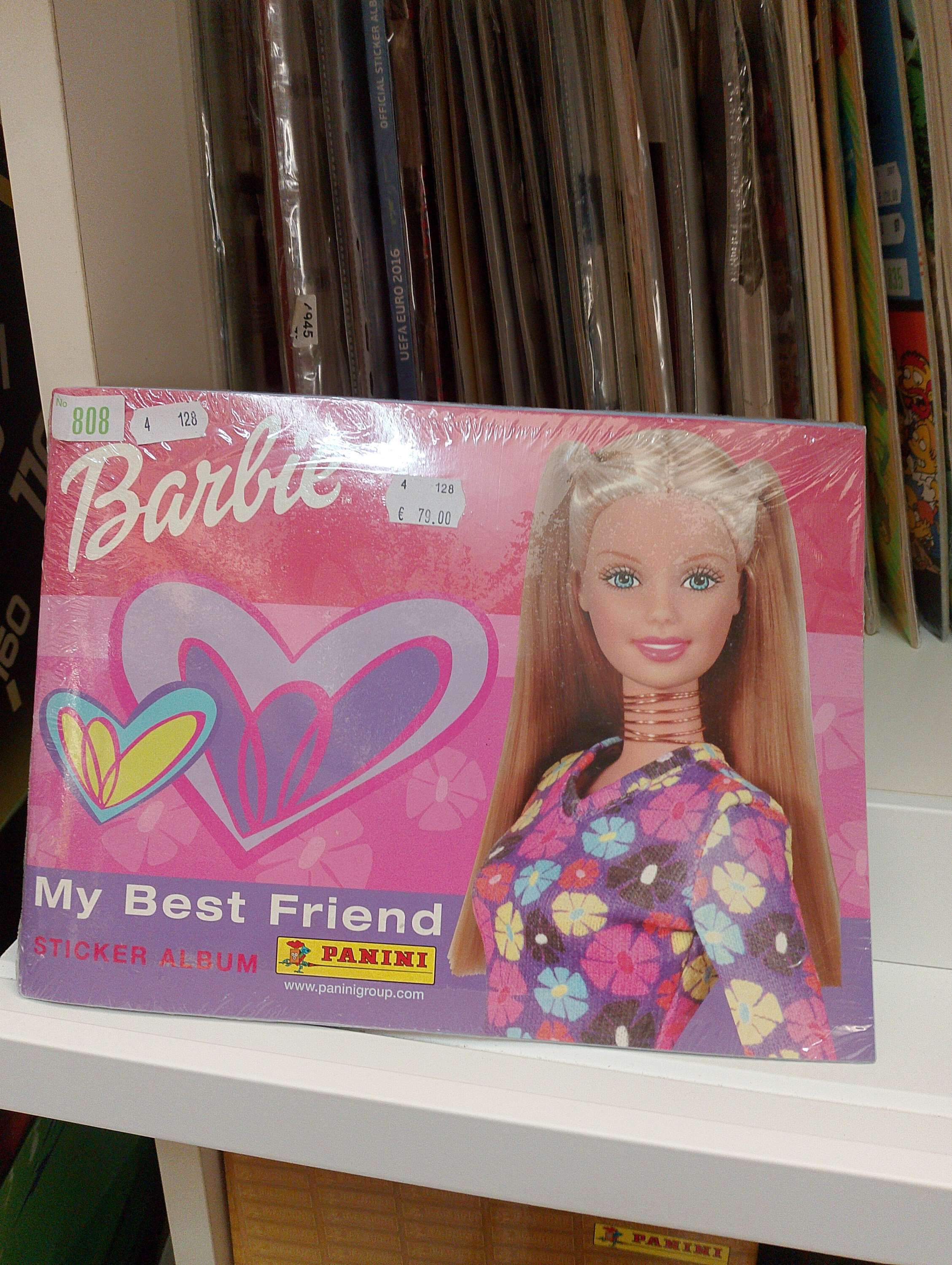 BARBIE MY BEST FRIEND Album Completo Sigillato + Figurin