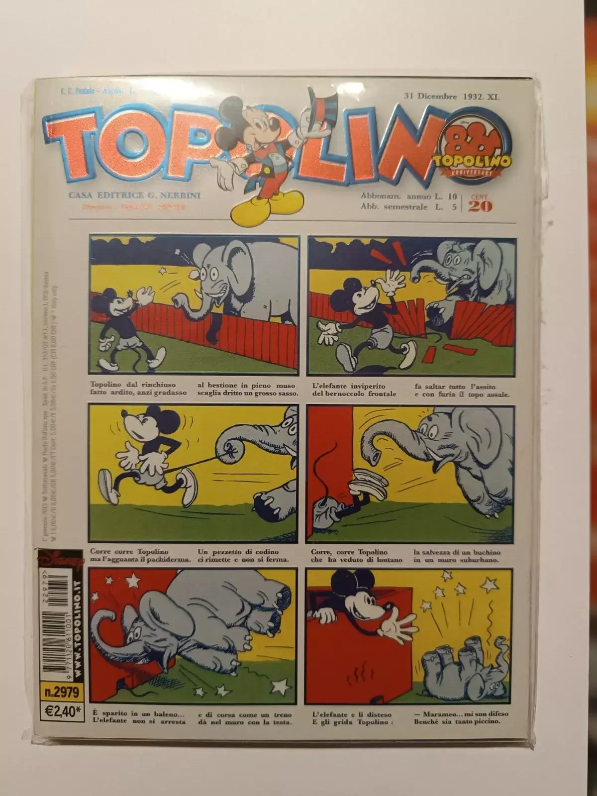TOPOLINO 2979 Nerbini