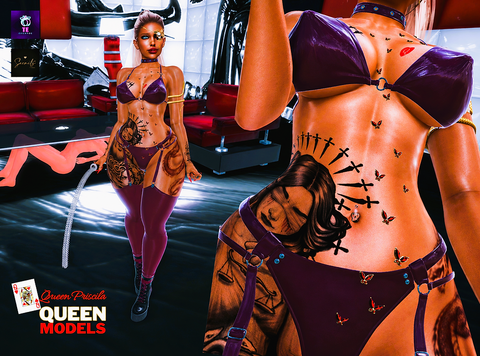 👑 QUEEN’S WORLD: PRISCILA EM SEU REINO DE SEDUÇÃO E PODER - PRISCILA IN HER KINGDOM OF SEDUCTION AND POWER