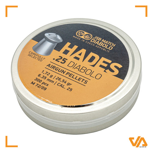 JSB Hades .25 Hunting Pellets (x300) Vector Air