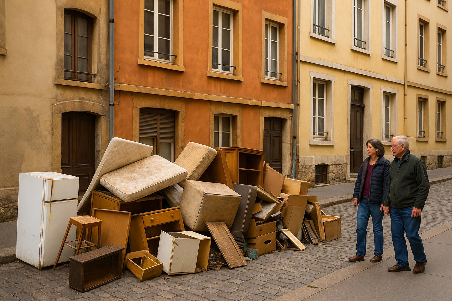 Meubles et encombrants à faire enlever à Lyon