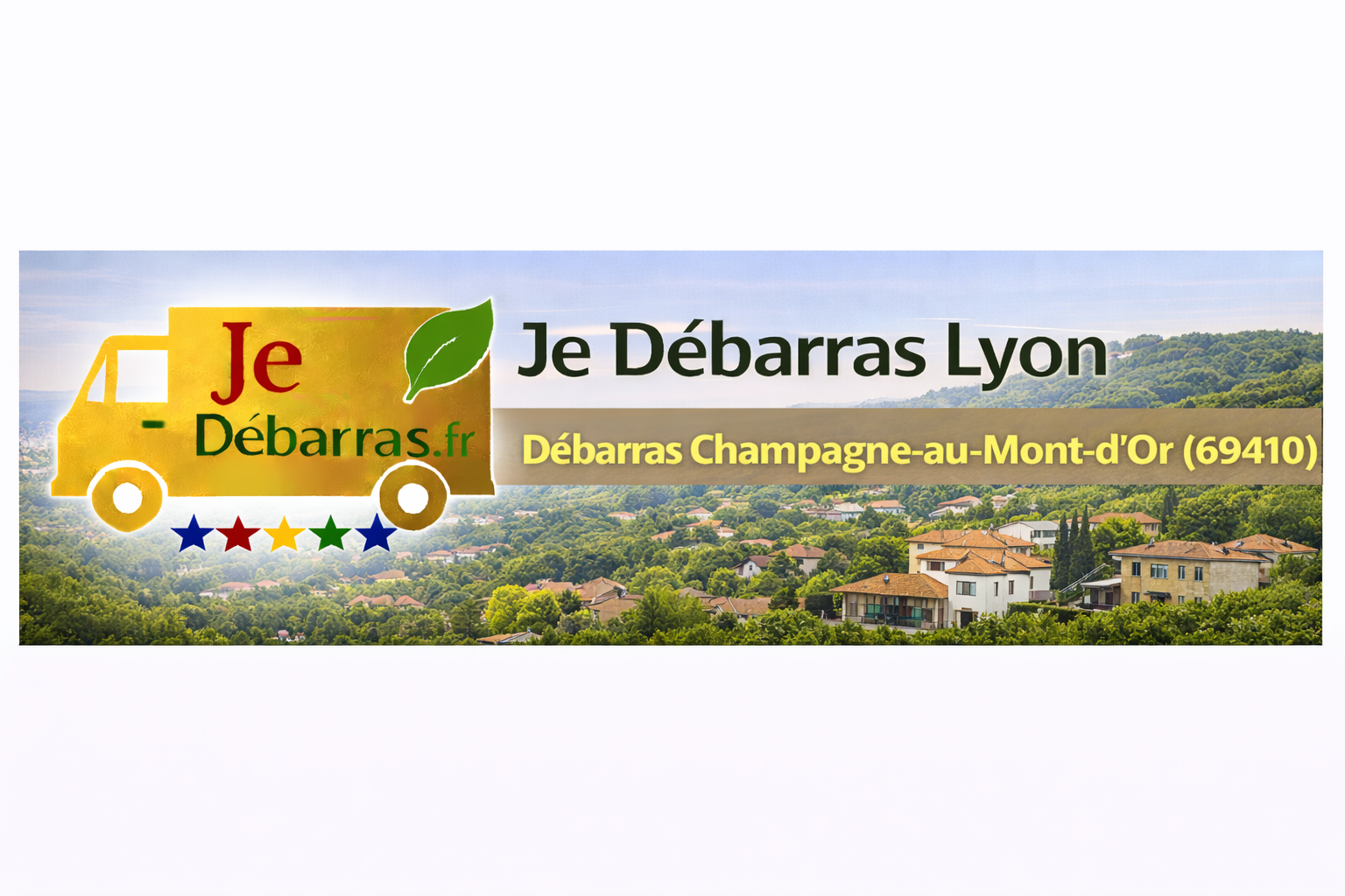 Débarras Champagne-au-Mont-d’Or 69410 maison appartement cave garage et encombrants