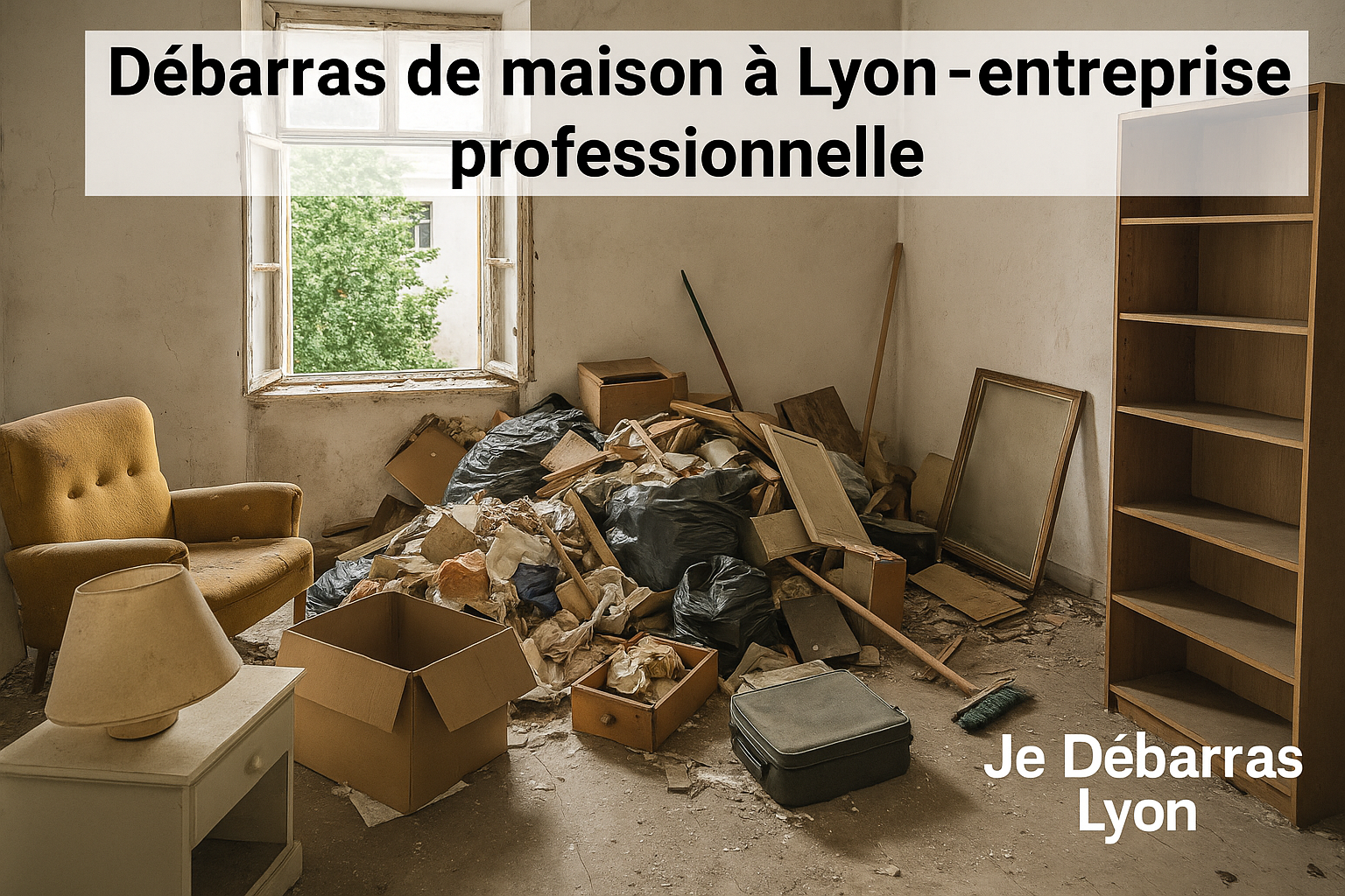 Débarras de maison à Lyon et dans le Rhône 69