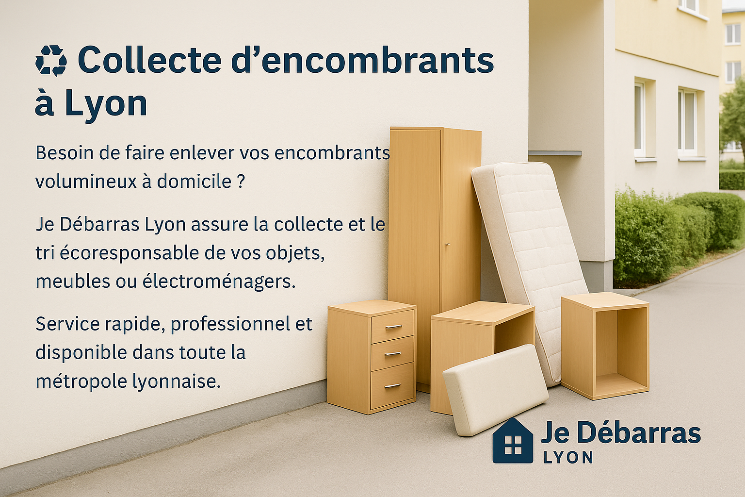 Enlèvement de meubles et encombrants